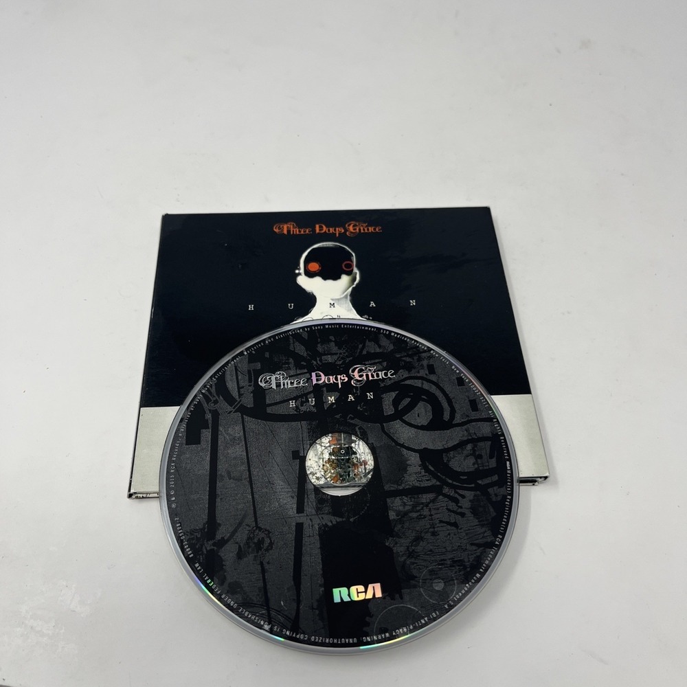 Three Days Grace - Human CD 2015 Disc Booklet Rca